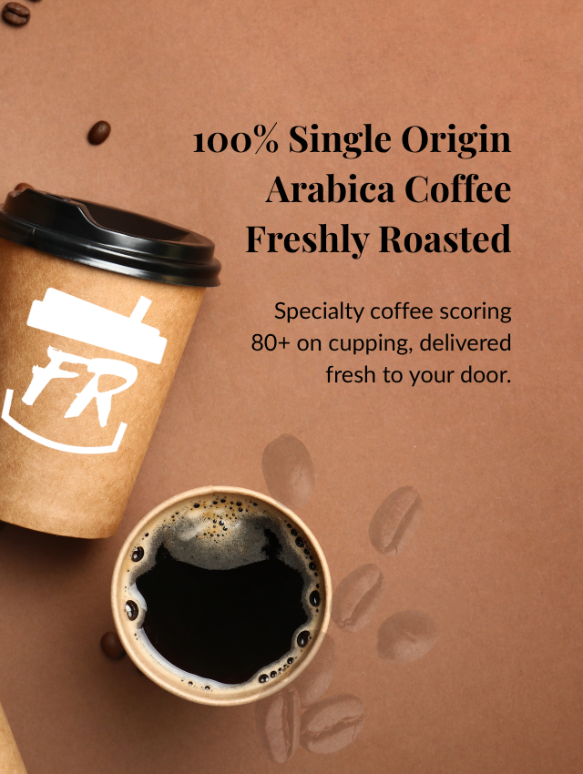 Pour‑over brewing of single origin Arabica coffee with steam rising in a minimalist setup.